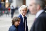 Amsterdam 15 januari 2019
Niieuwjaarsreceptie Koning Willem Alexander en koningin Maxima in paleis op de dam. Geert Wilders met zijn beveiliging