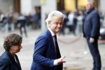Amsterdam 15 januari 2019
Niieuwjaarsreceptie Koning Willem Alexander en koningin Maxima in paleis op de dam. Geert Wilders met zijn beveiliging