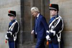 Amsterdam 15 januari 2019
Niieuwjaarsreceptie Koning Willem Alexander en koningin Maxima in paleis op de dam. Geert Wilders met zijn beveiliging