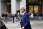 Amsterdam 15 januari 2019
Niieuwjaarsreceptie Koning Willem Alexander en koningin Maxima in paleis op de dam. Geert Wilders met zijn beveiliging