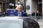 Amsterdam 15 januari 2019
Niieuwjaarsreceptie Koning Willem Alexander en koningin Maxima in paleis op de dam. Geert Wilders met zijn beveiliging
