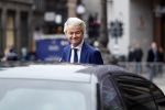Amsterdam 15 januari 2019
Niieuwjaarsreceptie Koning Willem Alexander en koningin Maxima in paleis op de dam. Geert Wilders met zijn beveiliging