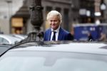 Amsterdam 15 januari 2019
Niieuwjaarsreceptie Koning Willem Alexander en koningin Maxima in paleis op de dam. Geert Wilders met zijn beveiliging