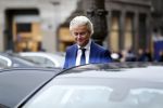 Amsterdam 15 januari 2019
Niieuwjaarsreceptie Koning Willem Alexander en koningin Maxima in paleis op de dam. Geert Wilders met zijn beveiliging