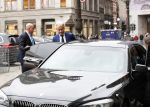 Amsterdam 15 januari 2019
Niieuwjaarsreceptie Koning Willem Alexander en koningin Maxima in paleis op de dam. Geert Wilders met zijn beveiliging