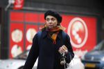 Amsterdam 24 januari 2019
Georgina Verbaan doet boodschappen.