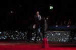 Amsterdam 25 januari 2019
Gerard Joling en Britt Dekker met paard op Jumping Amsterdam.