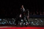 Amsterdam 25 januari 2019
Gerard Joling en Britt Dekker met paard op Jumping Amsterdam.
