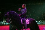 Amsterdam 25 januari 2019
Gerard Joling en Britt Dekker met paard op Jumping Amsterdam.