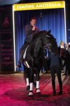 Amsterdam 25 januari 2019
Gerard Joling en Britt Dekker met paard op Jumping Amsterdam.