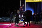 Amsterdam 25 januari 2019
Gerard Joling en Britt Dekker met paard op Jumping Amsterdam.