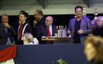 Amsterdam 27 januari 2019
Jumpin Amsterdam met de koninklijke gasten Koning Willem Alexander Prinses Amalia Prinses Irene Prinses Margarita haar man Tjalling ten Cate en hun dochters Julia en Paola. Gerard Joling