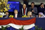 Amsterdam 27 januari 2019
Jumpin Amsterdam met de koninklijke gasten Koning Willem Alexander Prinses Amalia Prinses Irene Prinses Margarita haar man Tjalling ten Cate en hun dochters Julia en Paola. Gerard Joling