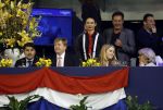 Amsterdam 27 januari 2019
Jumpin Amsterdam met de koninklijke gasten Koning Willem Alexander Prinses Amalia Prinses Irene Prinses Margarita haar man Tjalling ten Cate en hun dochters Julia en Paola. Gerard Joling