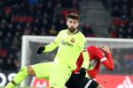 Eindhoven, 28 November 2018
Champions Leaguewedstrijd PSV-FC Barcelona, eindstand 1-2
Gerard Pique en Luuk de Jong