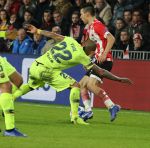 Eindhoven, 28 November 2018
Champions Leaguewedstrijd PSV-FC Barcelona, eindstand 1-2
Hirving Lozano