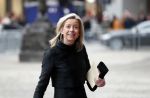Amsterdam 15 januari 2019
Niieuwjaarsreceptie Koning Willem Alexander en koningin Maxima in paleis op de dam. Kajsa Ollongren