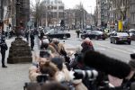 Amsterdam 15 januari 2019
Niieuwjaarsreceptie Koning Willem Alexander en koningin Maxima in paleis op de dam. Audi van Alexander