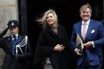 Amsterdam 15 januari 2019
Niieuwjaarsreceptie Koning Willem Alexander en koningin Maxima in paleis op de dam. Audi van Alexander