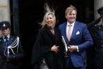 Amsterdam 15 januari 2019
Niieuwjaarsreceptie Koning Willem Alexander en koningin Maxima in paleis op de dam. Audi van Alexander