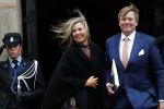 Amsterdam 15 januari 2019
Niieuwjaarsreceptie Koning Willem Alexander en koningin Maxima in paleis op de dam. Audi van Alexander