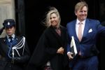 Amsterdam 15 januari 2019
Niieuwjaarsreceptie Koning Willem Alexander en koningin Maxima in paleis op de dam. Audi van Alexander