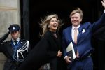 Amsterdam 15 januari 2019
Niieuwjaarsreceptie Koning Willem Alexander en koningin Maxima in paleis op de dam. Audi van Alexander