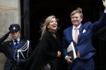 Amsterdam 15 januari 2019
Niieuwjaarsreceptie Koning Willem Alexander en koningin Maxima in paleis op de dam. Audi van Alexander