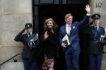 Amsterdam 15 januari 2019
Niieuwjaarsreceptie Koning Willem Alexander en koningin Maxima in paleis op de dam. Audi van Alexander