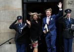 Amsterdam 15 januari 2019
Niieuwjaarsreceptie Koning Willem Alexander en koningin Maxima in paleis op de dam. Audi van Alexander