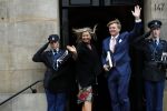 Amsterdam 15 januari 2019
Niieuwjaarsreceptie Koning Willem Alexander en koningin Maxima in paleis op de dam. Audi van Alexander