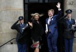 Amsterdam 15 januari 2019
Niieuwjaarsreceptie Koning Willem Alexander en koningin Maxima in paleis op de dam. Audi van Alexander