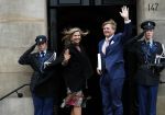 Amsterdam 15 januari 2019
Niieuwjaarsreceptie Koning Willem Alexander en koningin Maxima in paleis op de dam. Audi van Alexander