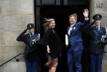 Amsterdam 15 januari 2019
Niieuwjaarsreceptie Koning Willem Alexander en koningin Maxima in paleis op de dam. Audi van Alexander
