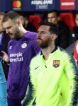 Eindhoven, 28 November 2018
Champions Leaguewedstrijd PSV-FC Barcelona, eindstand 1-2
Lionel Messi en Jeroen Zoet