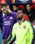 Eindhoven, 28 November 2018
Champions Leaguewedstrijd PSV-FC Barcelona, eindstand 1-2
Lionel Messi en Jeroen Zoet