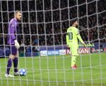 Eindhoven, 28 November 2018
Champions Leaguewedstrijd PSV-FC Barcelona, eindstand 1-2
Lionel Messi en Jeroen Zoet
