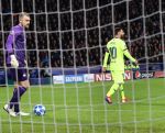 Eindhoven, 28 November 2018
Champions Leaguewedstrijd PSV-FC Barcelona, eindstand 1-2
Lionel Messi en Jeroen Zoet