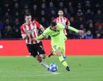 Eindhoven, 28 November 2018
Champions Leaguewedstrijd PSV-FC Barcelona, eindstand 1-2
Lionel Messi en Nick Viergever