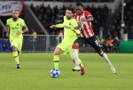 Eindhoven, 28 November 2018
Champions Leaguewedstrijd PSV-FC Barcelona, eindstand 1-2
Lionel Messi en Pablo Rosario