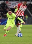 Eindhoven, 28 November 2018
Champions Leaguewedstrijd PSV-FC Barcelona, eindstand 1-2
Lionel Messi en Pablo Rosario