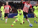 Eindhoven, 28 November 2018
Champions Leaguewedstrijd PSV-FC Barcelona, eindstand 1-2
Lionel Messi en Pablo Rosario