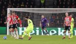 Eindhoven, 28 November 2018
Champions Leaguewedstrijd PSV-FC Barcelona, eindstand 1-2
Luuk de Jong en Lionel Messi