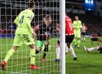Eindhoven, 28 November 2018
Champions Leaguewedstrijd PSV-FC Barcelona, eindstand 1-2
Marc ter Stegen en Luuk de Jong