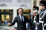 Amsterdam 15 januari 2019
Niieuwjaarsreceptie Koning Willem Alexander en koningin Maxima in paleis op de dam. Mark Rutte