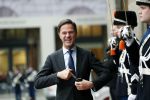 Amsterdam 15 januari 2019
Niieuwjaarsreceptie Koning Willem Alexander en koningin Maxima in paleis op de dam. Mark Rutte