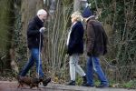 Maarssen 6 januari 2019
Martine Bijl en Berend Boudewijn gaan wandelen in een parkje in Maarssen.
