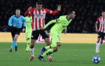 Eindhoven, 28 November 2018
Champions Leaguewedstrijd PSV-FC Barcelona, eindstand 1-2
Maximiliano Romero