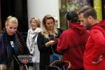 Schiphol 11 januari 2019
Andre Hazes jr en vriendin Monique Westenberg arriveren samen met familie en neef Djarno Hofland op schiphol na trip naar Ortlando.