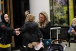 Schiphol 11 januari 2019
Andre Hazes jr en vriendin Monique Westenberg arriveren samen met familie en neef Djarno Hofland op schiphol na trip naar Ortlando.